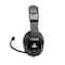 Hamiltonbuhl WorkSmart Plus Deluxe Headset, USB with Boom gooseneck microphone, Leatherette ear cushions WSP2BK - alternate 5